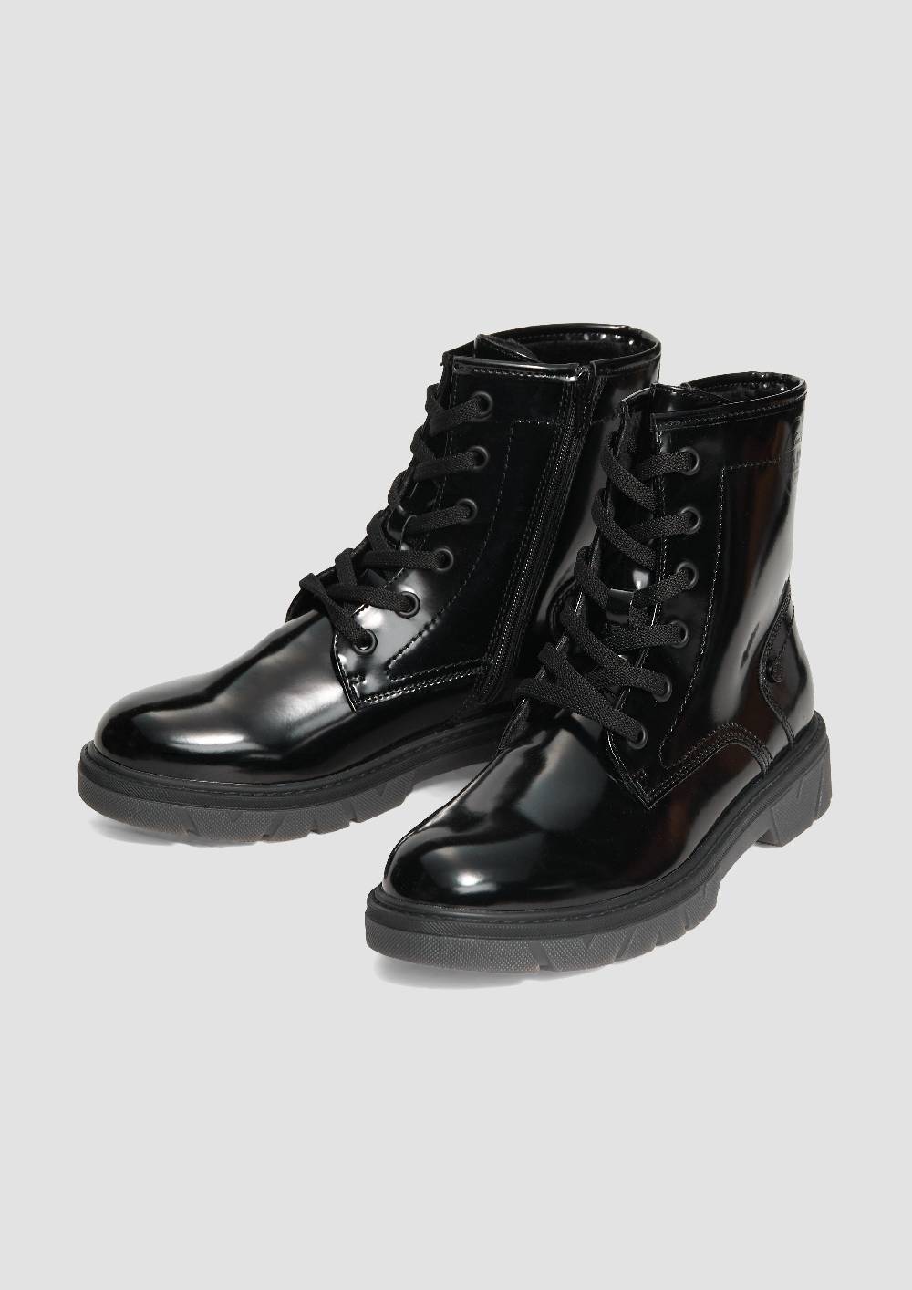 s.Oliver Stiefel mit Schnürung und Reißverschluss zollfrei