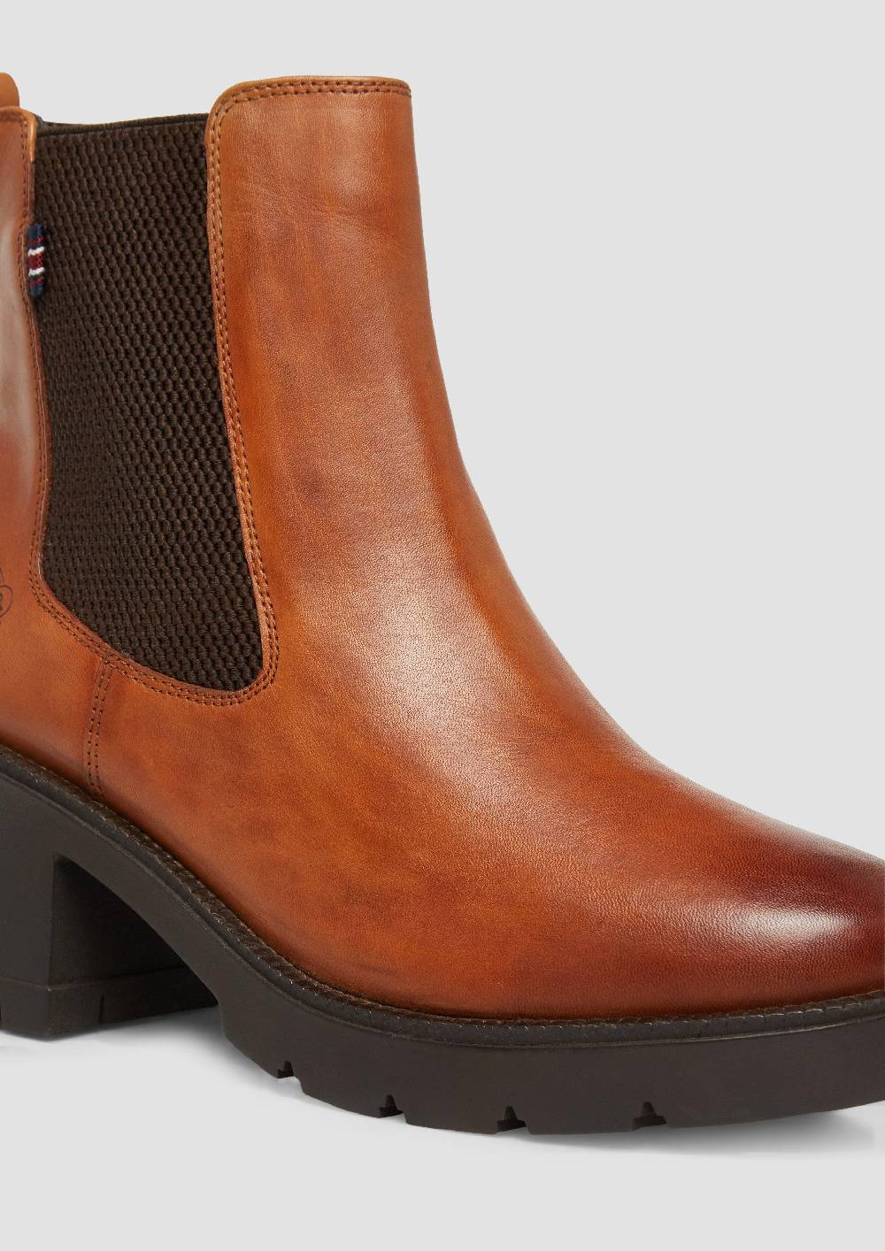 s.Oliver Chelsea-Boots aus Leder 2025