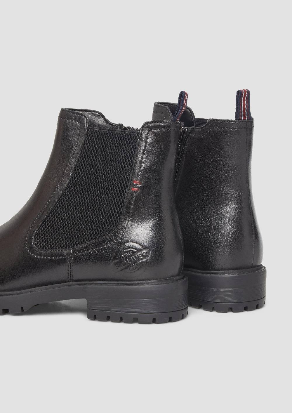 s.Oliver Chelsea Boots aus Schafsleder Auslauf