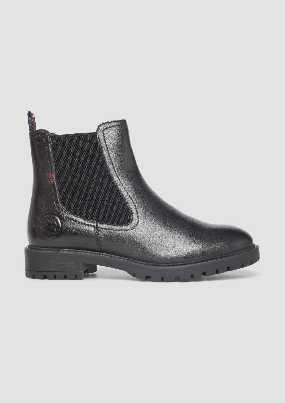 s.Oliver Chelsea Boots aus Schafsleder Auslauf