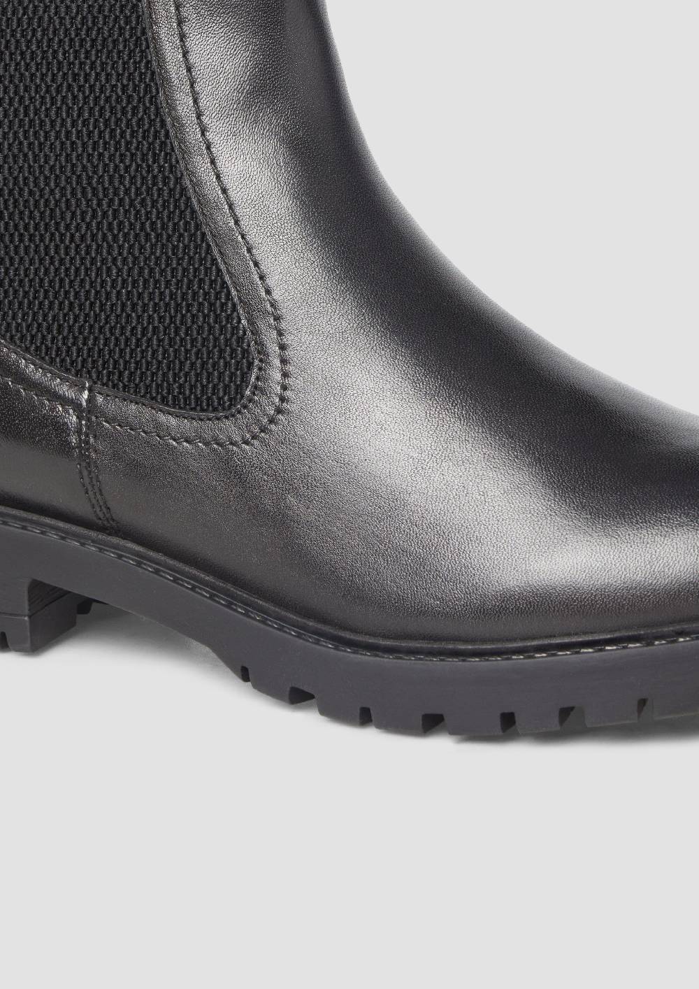 s.Oliver Chelsea Boots aus Schafsleder Auslauf