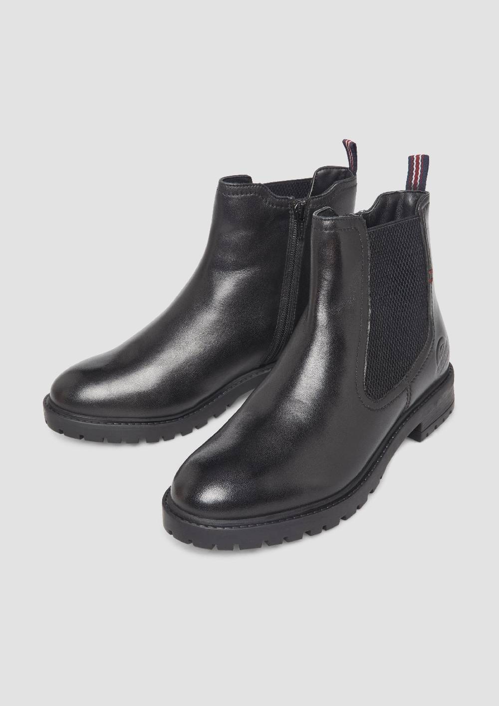 s.Oliver Chelsea Boots aus Schafsleder Auslauf