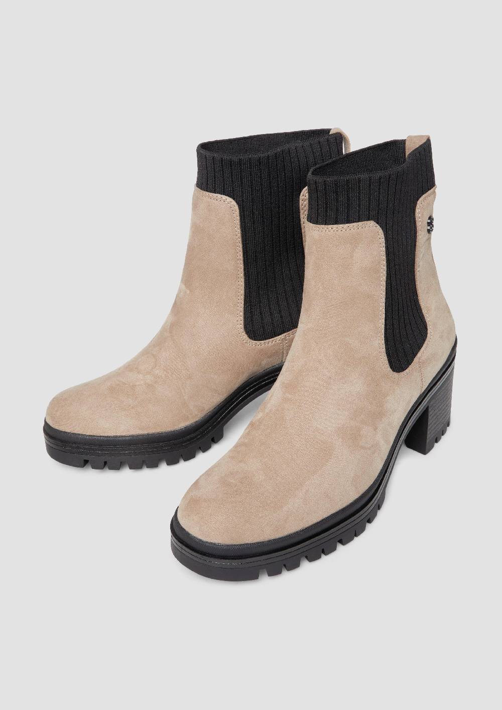s.Oliver Stiefeletten mit Blockabsatz Cyber Monday