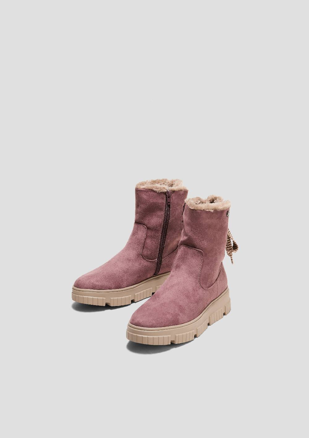 s.Oliver Winterstiefel mit Kunstfellfutter Weihnachtsangebot