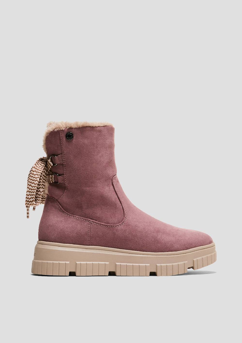 s.Oliver Winterstiefel mit Kunstfellfutter Weihnachtsangebot