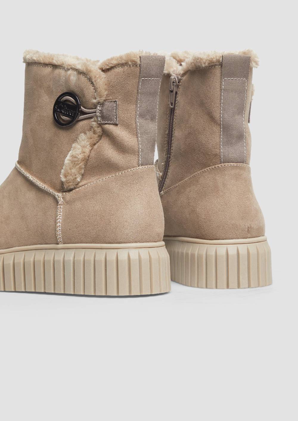 s.Oliver Gefütterte Boots mit Plateausohle Osterangebot