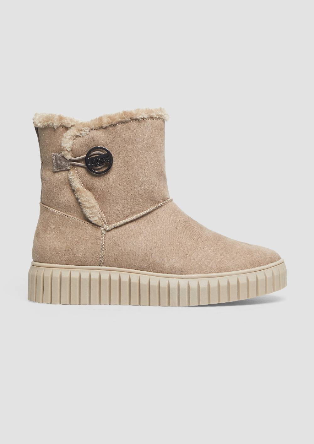 s.Oliver Gefütterte Boots mit Plateausohle Osterangebot