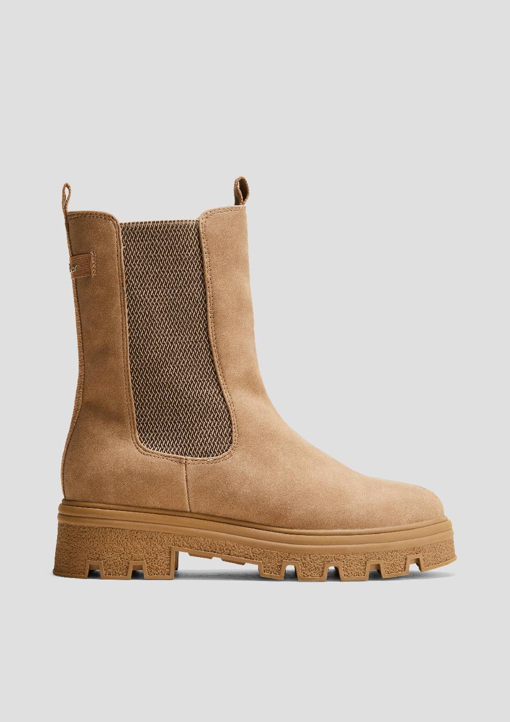 s.Oliver Halbhohe Chelsea Boots Heißer Verkauf