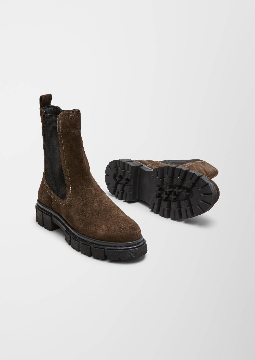 s.Oliver Stiefel aus Veloursleder Neueste Mode