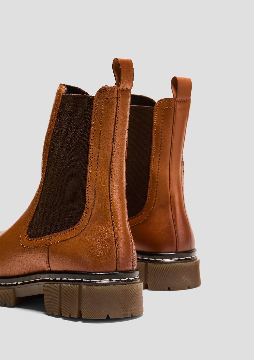 s.Oliver Chelsea Boots aus Leder Zeitlich begrenztes Angebot