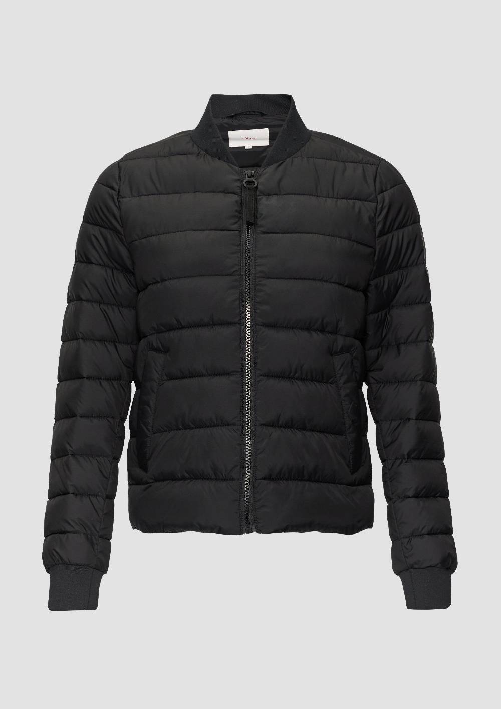 s.Oliver Kurze Steppjacke mit Rippbündchen Saisonale Angebote