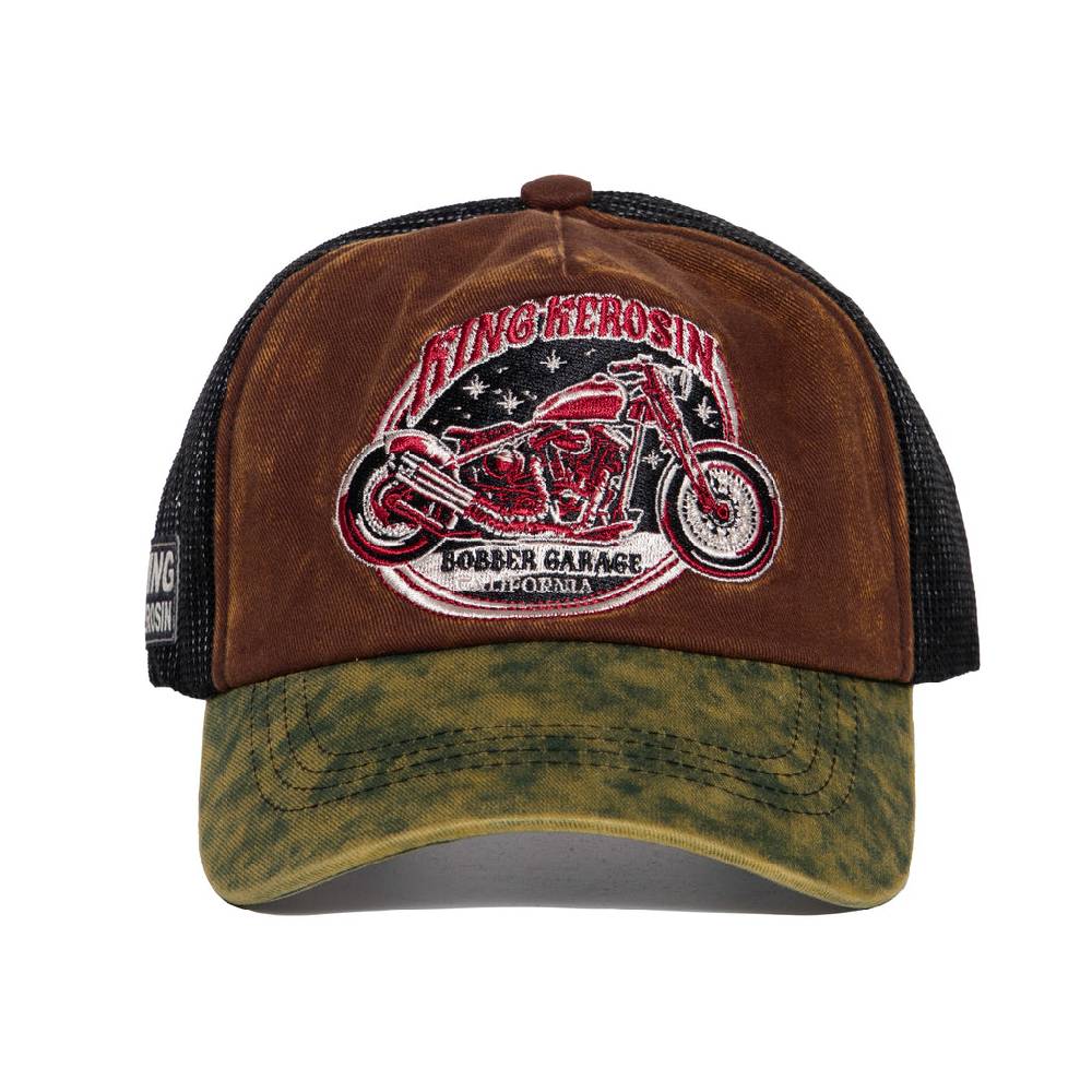Queen Kerosin Trucker Cap «Bobber Garage» Outlet