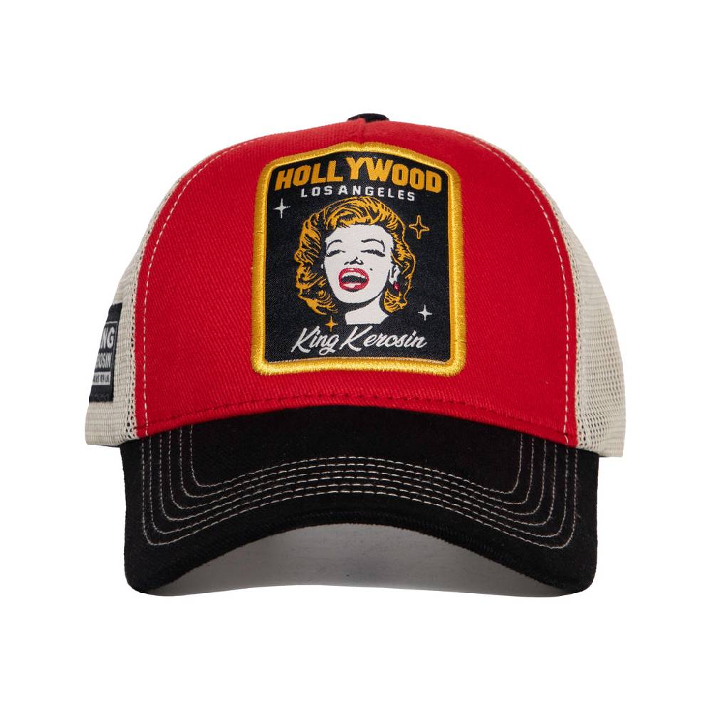 Queen Kerosin Trucker Cap «Hollywood» Auslauf