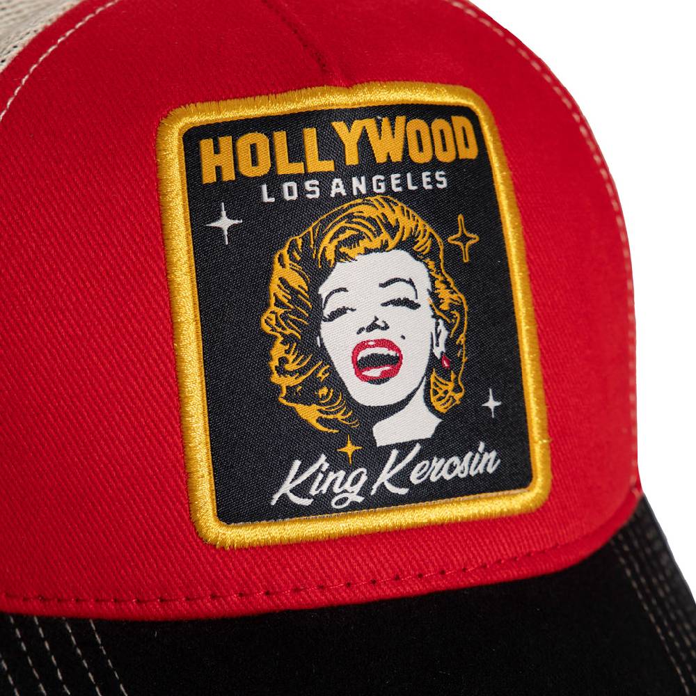 Queen Kerosin Trucker Cap «Hollywood» Auslauf