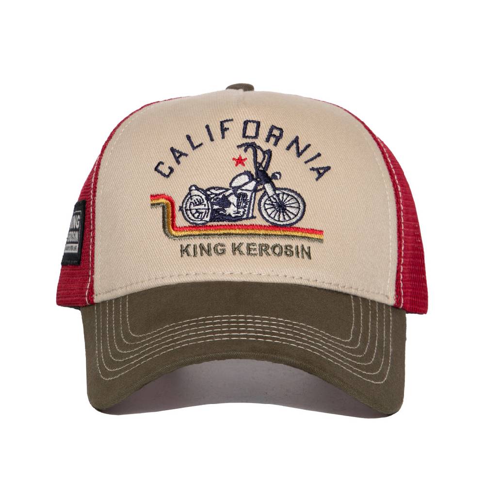 Queen Kerosin Trucker Cap «California» Verkauf