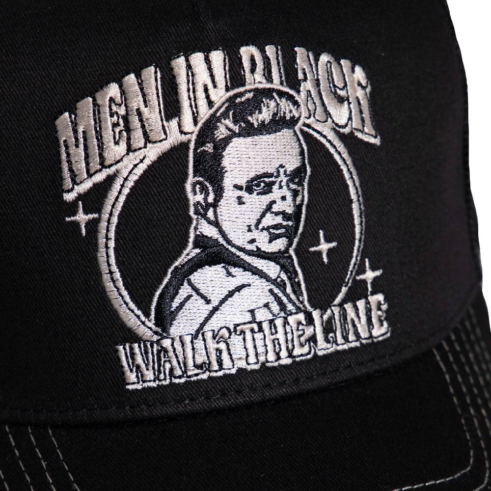 Queen Kerosin Trucker Cap «Man in Black» Schlussverkauf