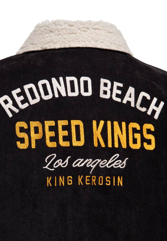Queen Kerosin Cordjacke «Speed Kings» Kostenloser Versand