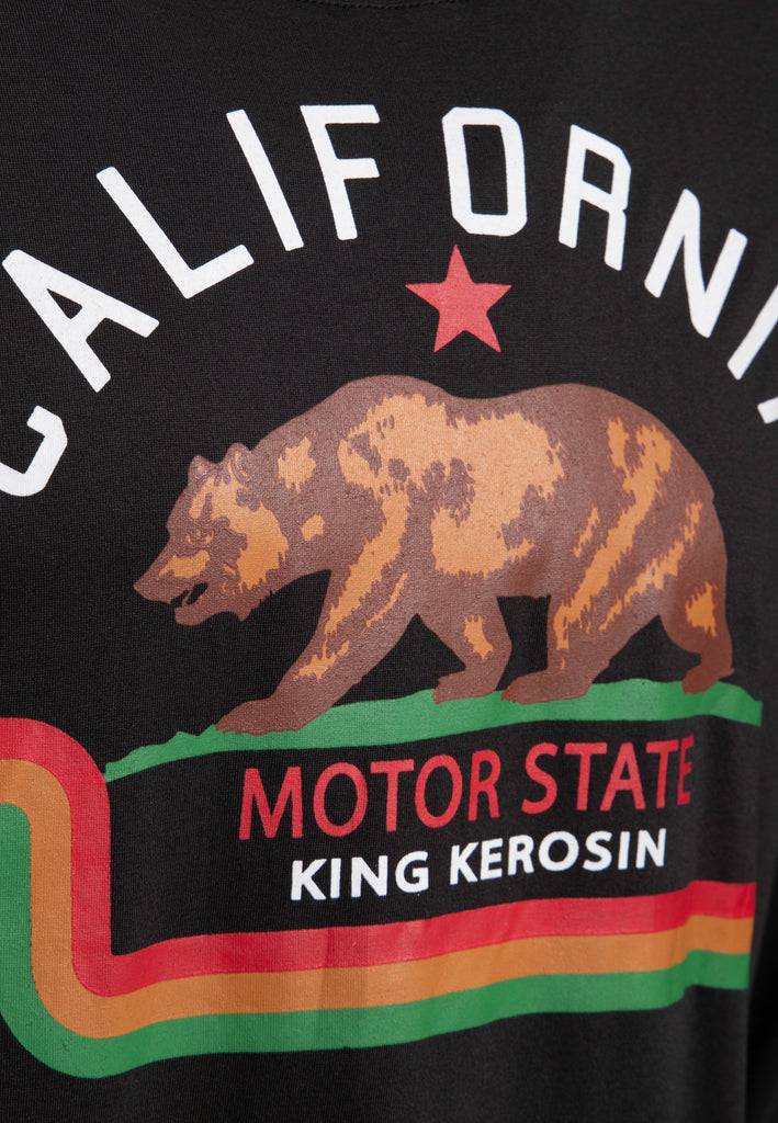 Queen Kerosin Langarmshirt «California» Limitierter Zeitrabatt