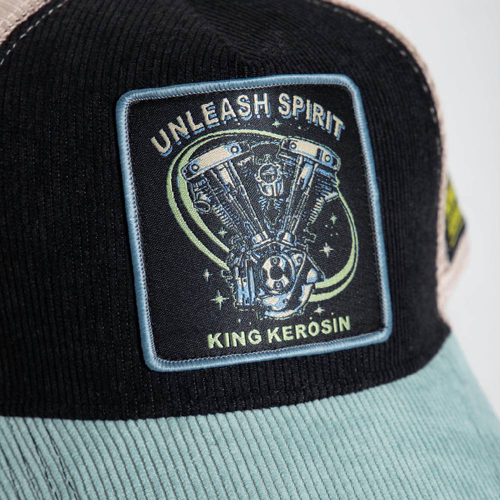 Queen Kerosin Trucker Cap «Unleash Spirit» Sonderangebot