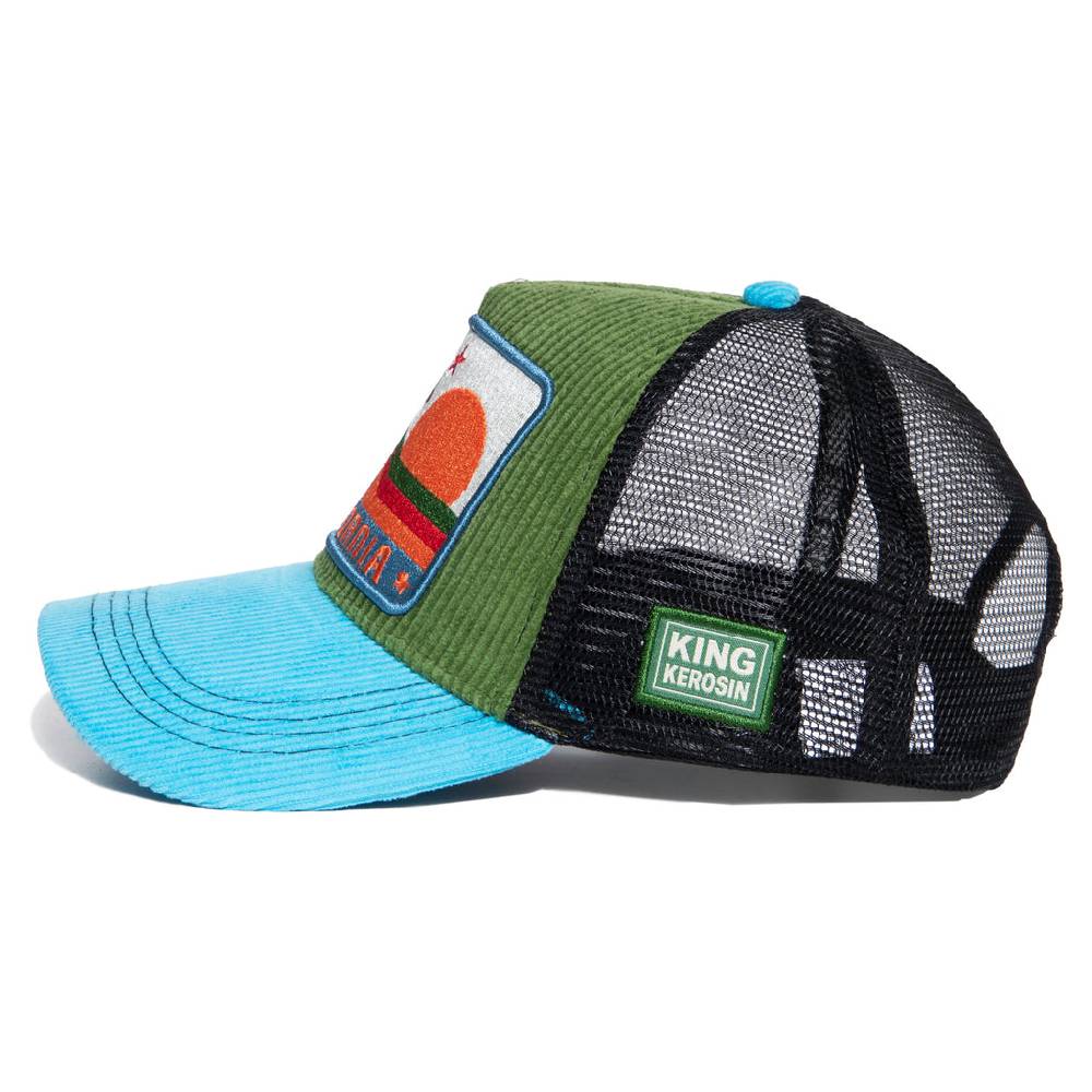 Queen Kerosin Trucker Cap «California» Rabatt