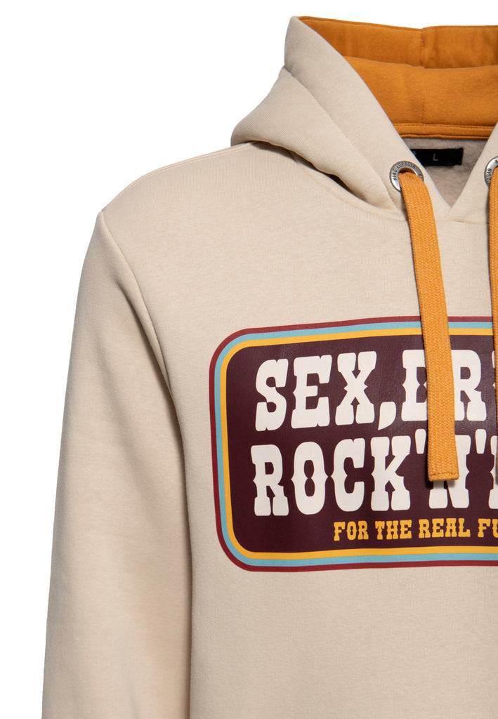 Queen Kerosin Hoodie «Sex, Drugs & Rock 'N' Roll» Preisnachlass