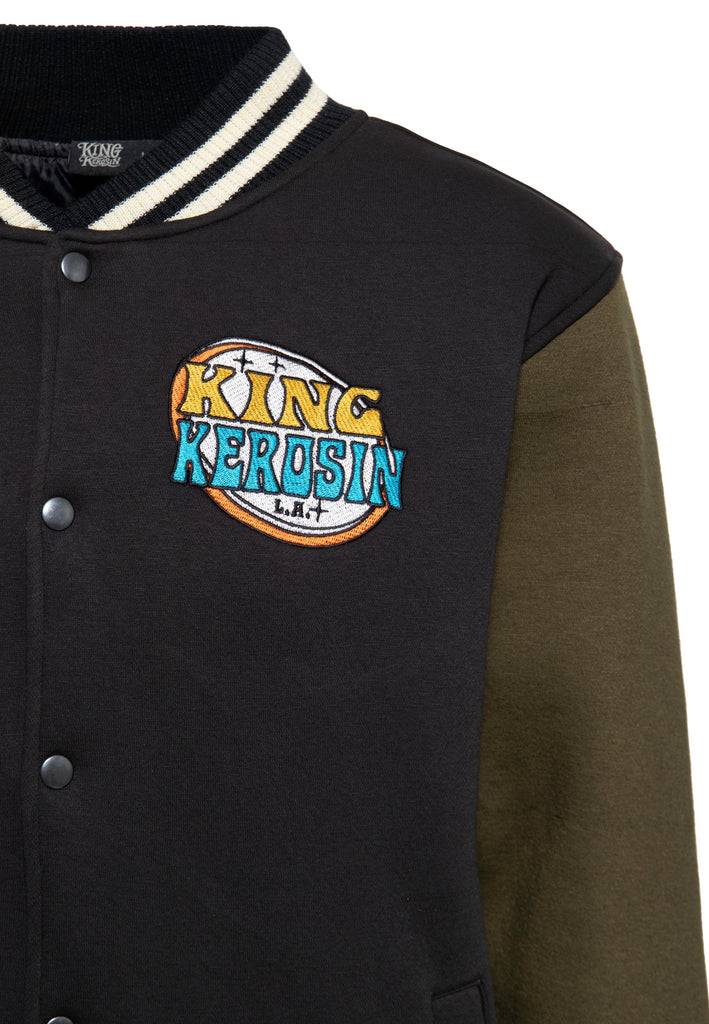 Queen Kerosin College Jacke «Street Fire» Saisonschlussverkauf