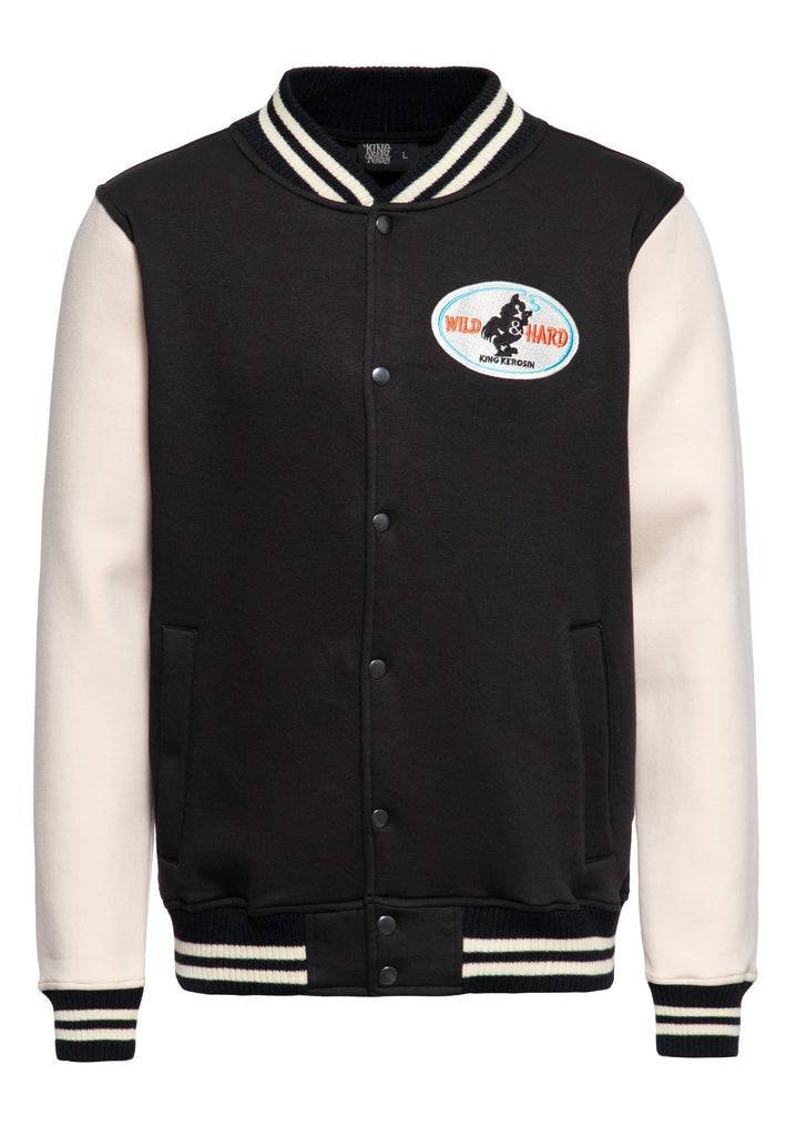 Queen Kerosin College Jacke «Super Cock» Cyber Monday