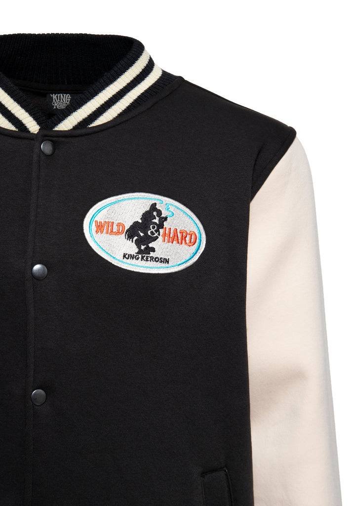 Queen Kerosin College Jacke «Super Cock» Cyber Monday