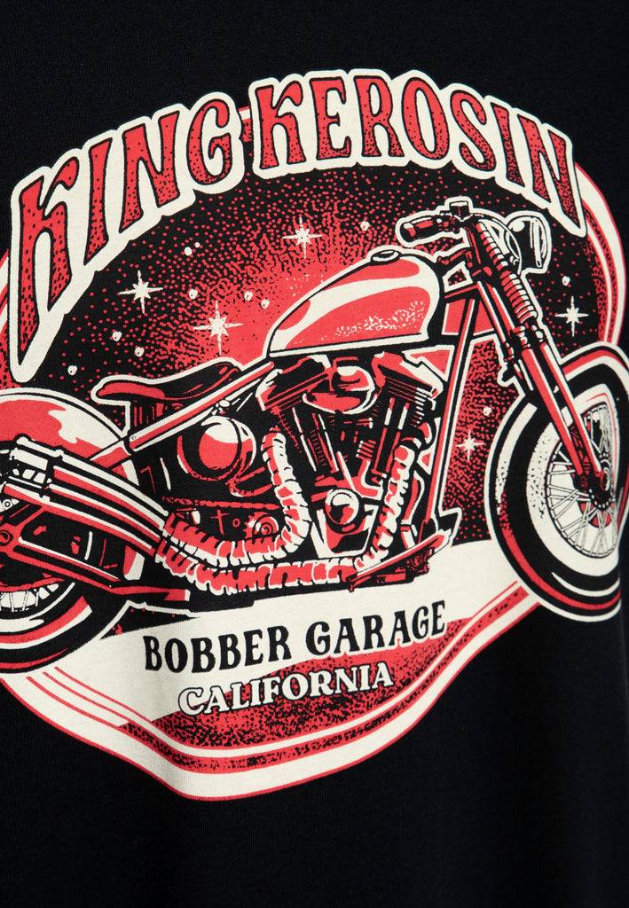Queen Kerosin T-Shirt «Bobber Garage» Jubiläumsangebot