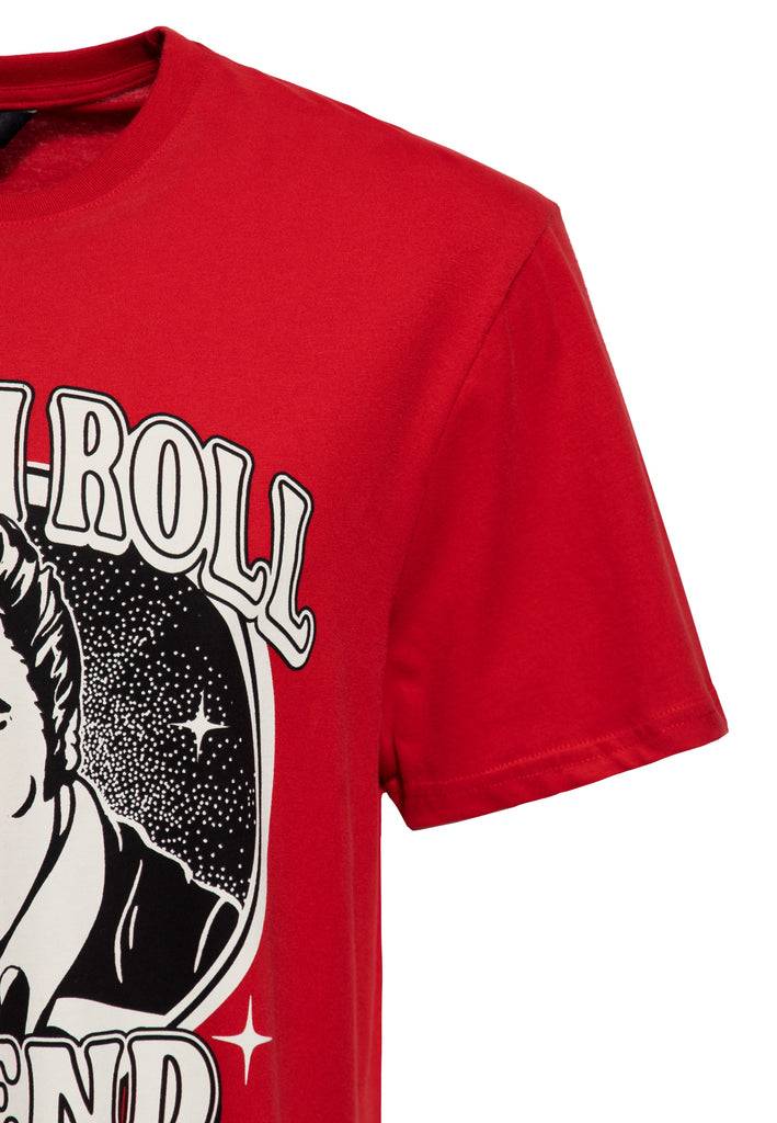Queen Kerosin T-Shirt «Rock 'n' Roll Legend» Lagerräumung