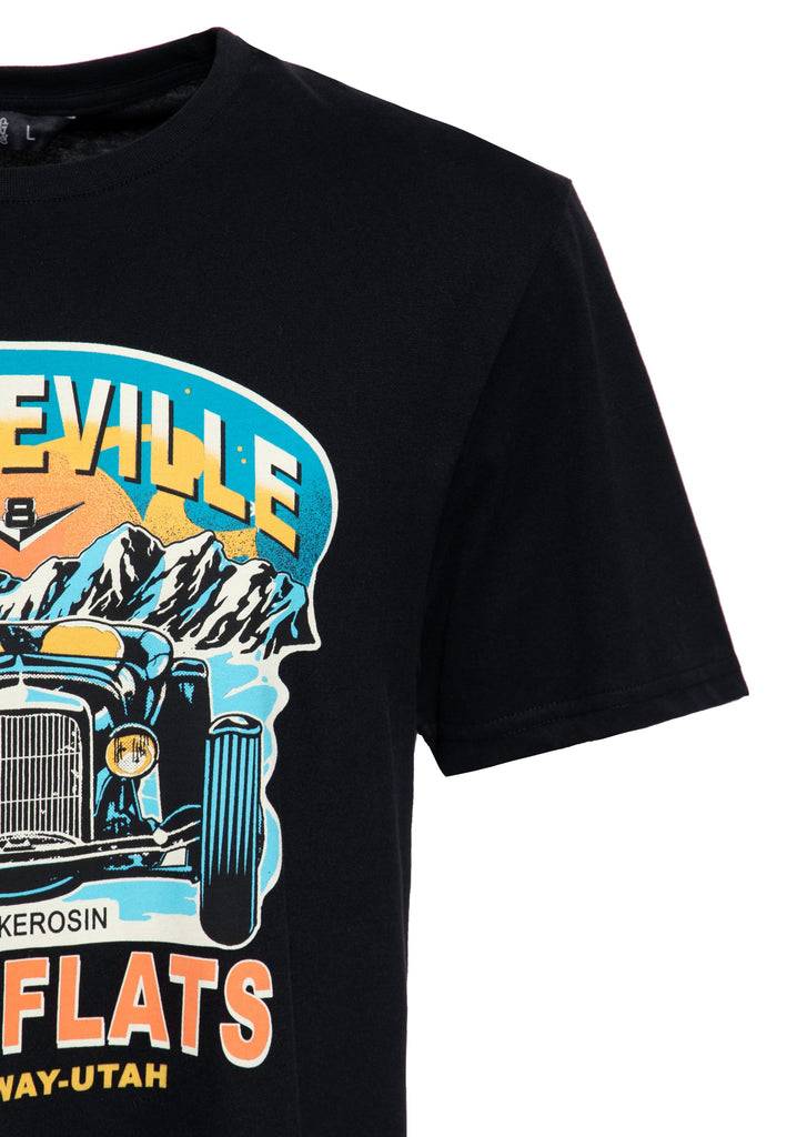 Queen Kerosin T-Shirt «Bonneville Salt Flats» Heißer Verkauf