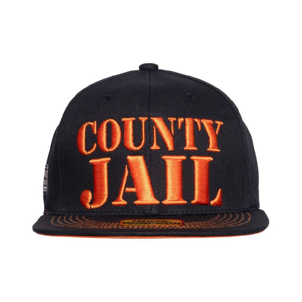 Queen Kerosin Flat Brim Cap «County Jail» Bestseller