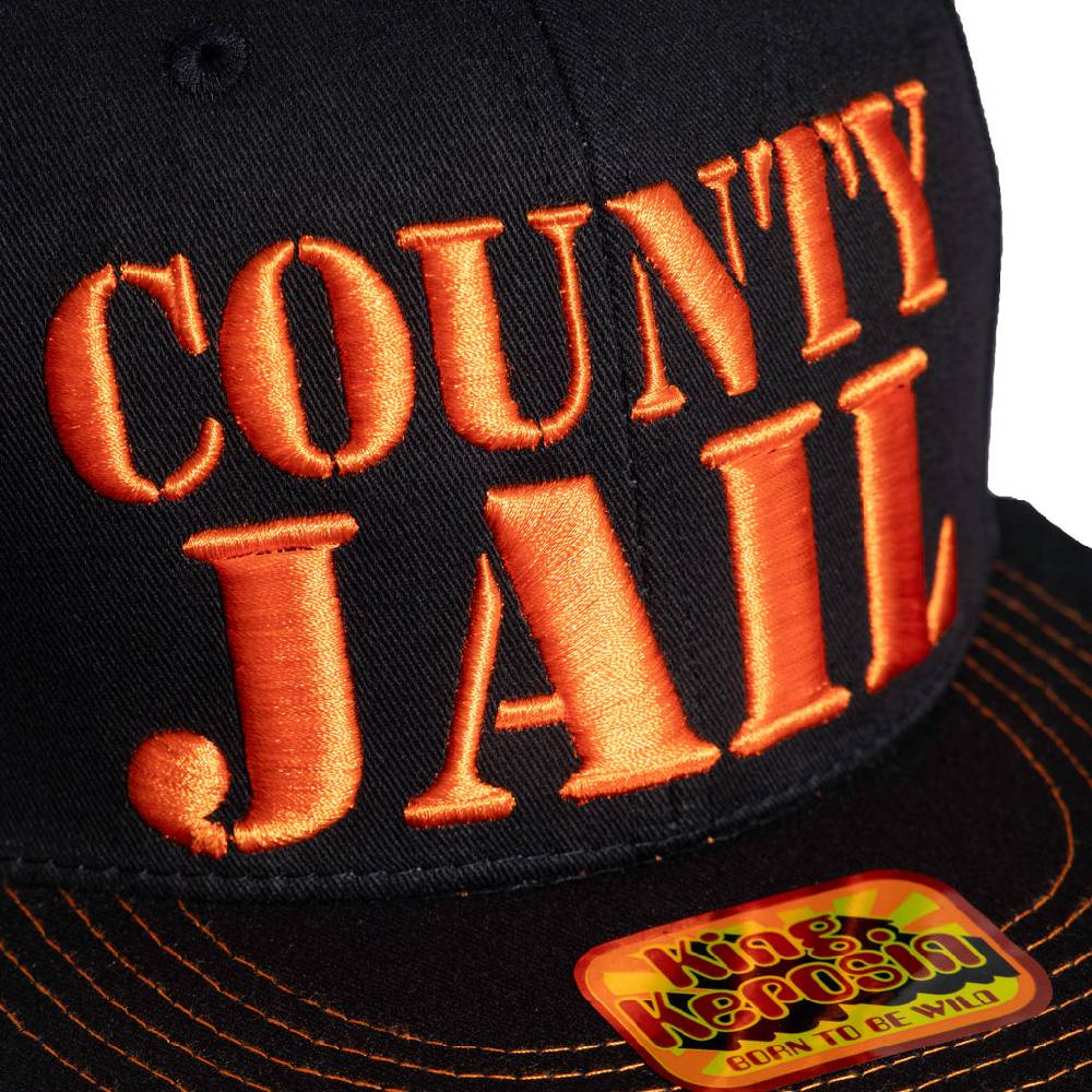 Queen Kerosin Flat Brim Cap «County Jail» Bestseller