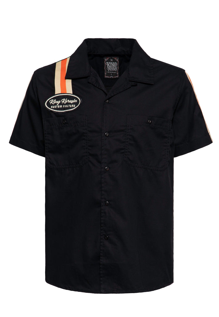 Queen Kerosin Racing-Hemd «Kustom Kulture» Super Sparpreis