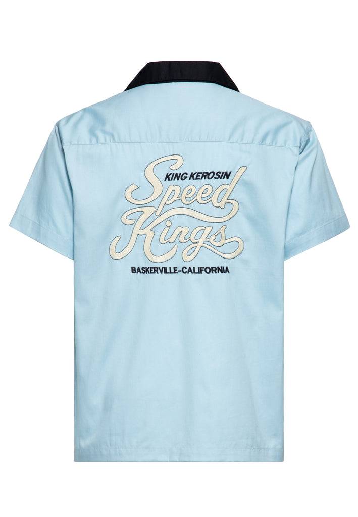 Queen Kerosin Lounge Hemd «Speed Kings» Begrenzte Freigabe