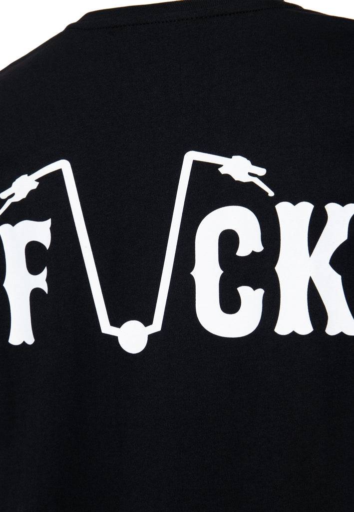 Queen Kerosin T-Shirt «Fuck» Lucki Maurer Edition Neueste Stile