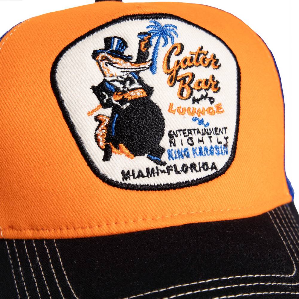 Queen Kerosin Trucker Cap «Gator Bar and Lounge» Vierteljährliche Förderung