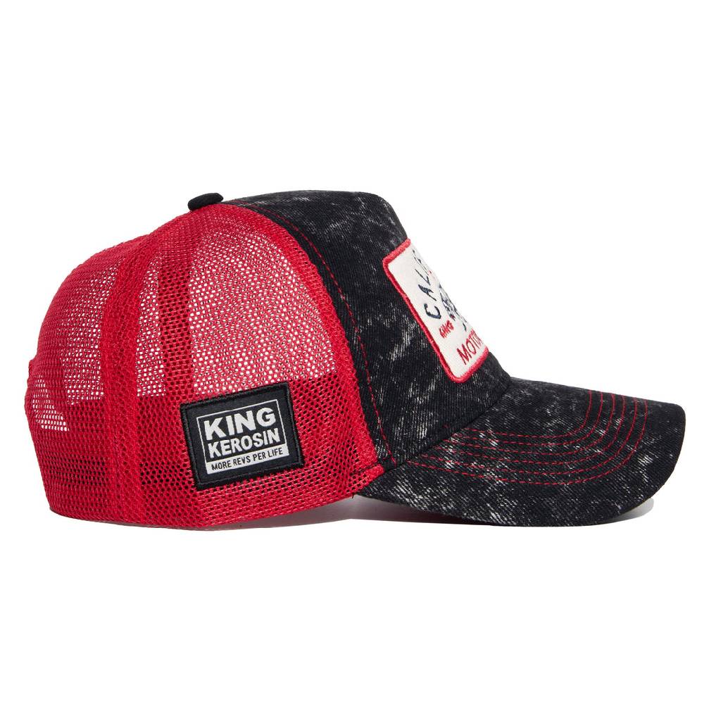 Queen Kerosin Trucker Cap «California» Bis zu 55% Rabatt