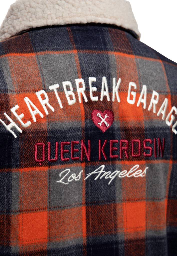 Queen Kerosin Winterjacke «Heartbreak Garage» Black Friday Preise