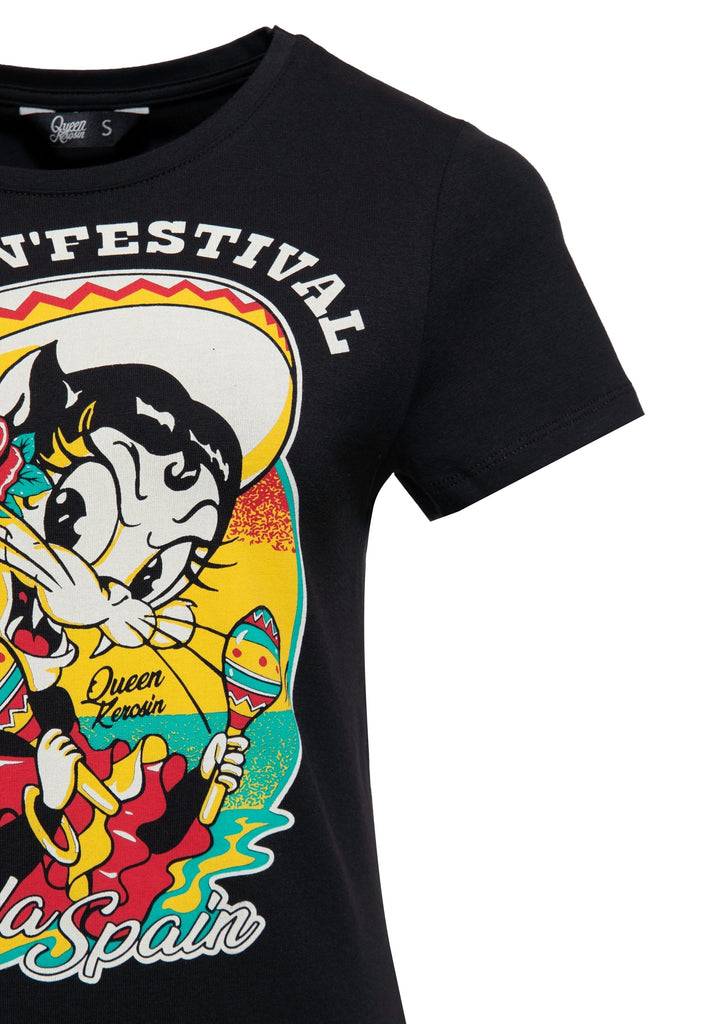 Queen Kerosin T-Shirt «Screamin' - 50s Rock & Rhythm Festival» Rabatte dieses Monats