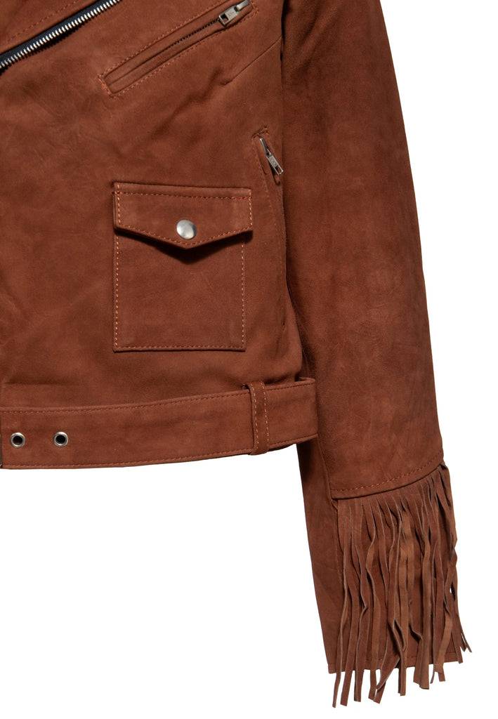 Queen Kerosin Wildleder Jacke 2025