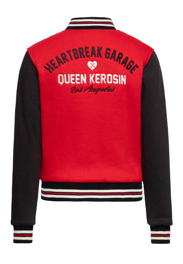 Queen Kerosin College Jacke «Heartbreak Garage» Verkauf