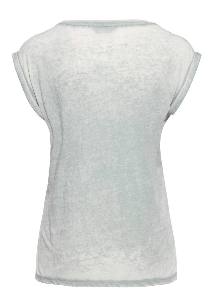 Queen Kerosin Enzym Wash T-Shirt «Super Cutie» Fabrikverkauf