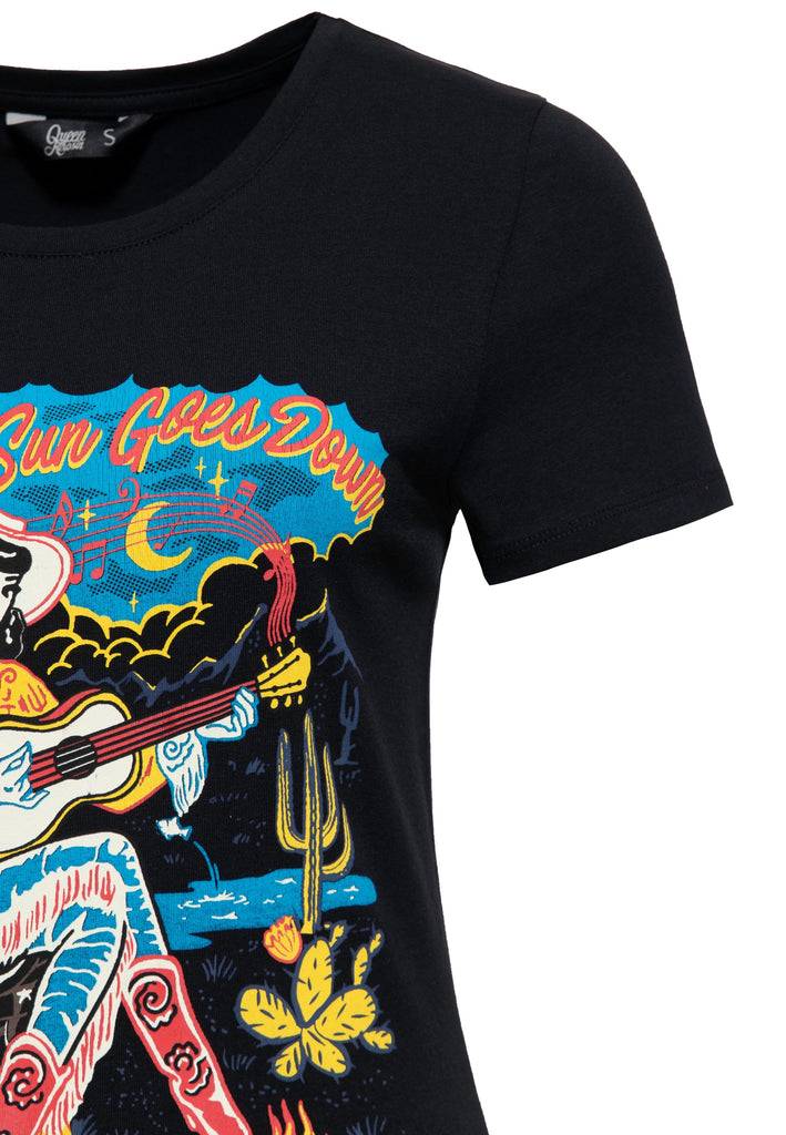 Queen Kerosin T-Shirt «When The Sun Goes Down» Fabrikpreis