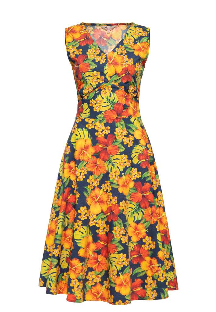 Queen Kerosin Swingkleid «Hibiskus» Online Shopping