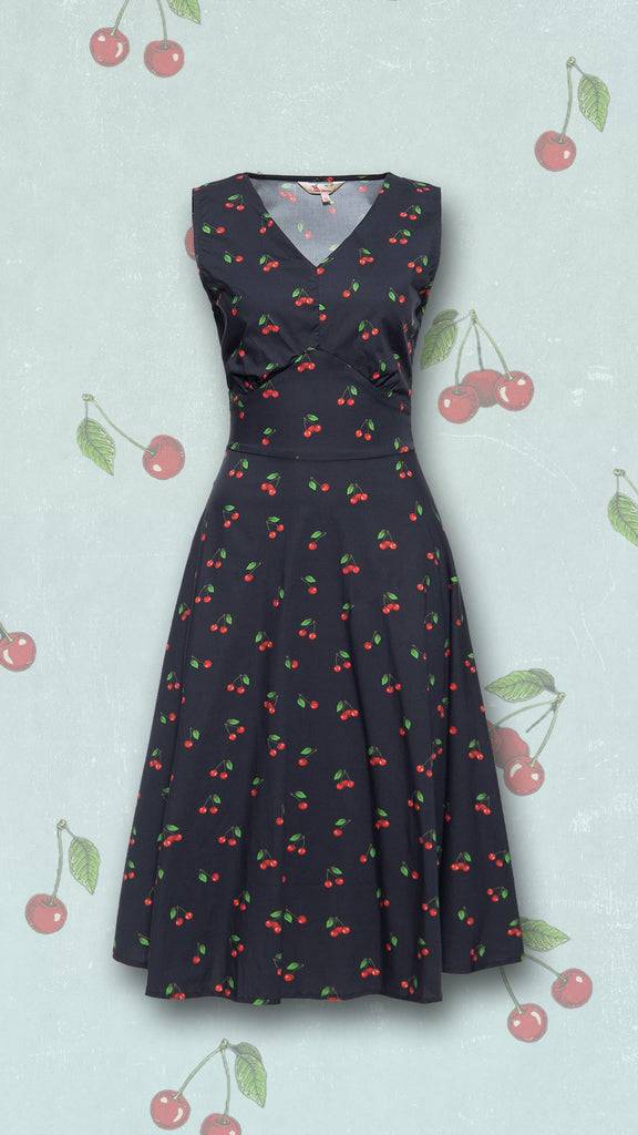 Queen Kerosin Swingkleid «Cherry» Exklusivangebot