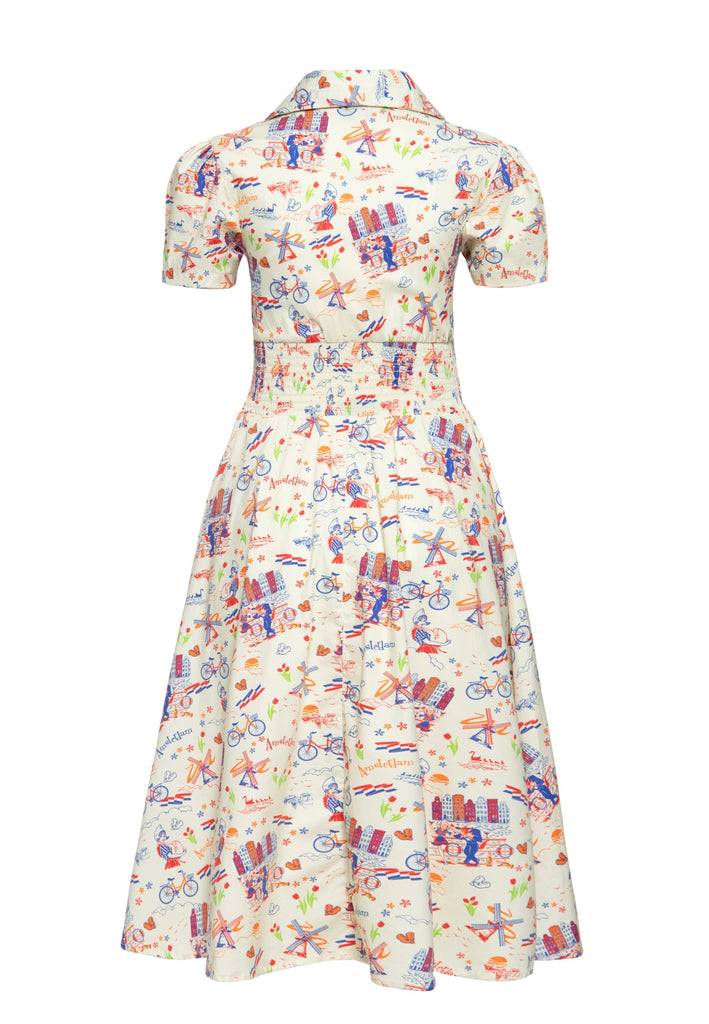 Queen Kerosin Swingkleid «Amsterdam» Saisonschlussverkauf