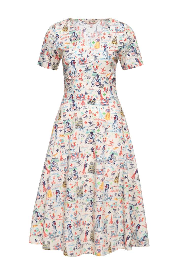 Queen Kerosin Swingkleid «Paris» Cyber Monday