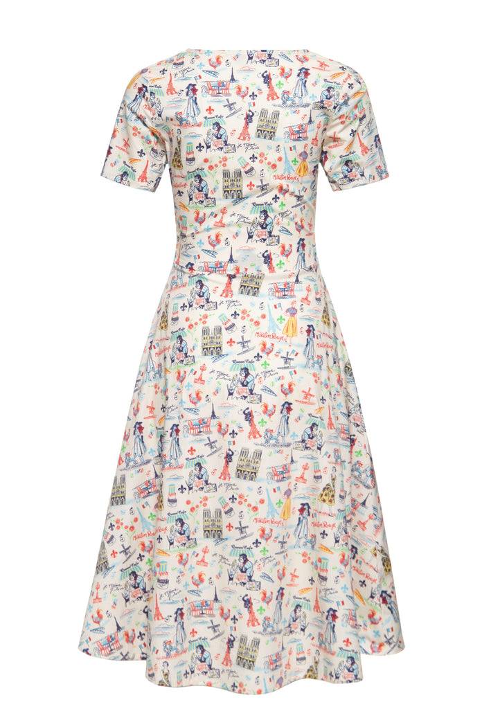 Queen Kerosin Swingkleid «Paris» Cyber Monday