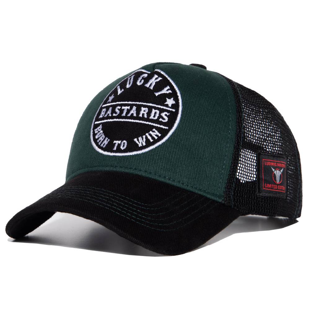 Queen Kerosin Trucker Cap «Lucky Bastards» Lucki Maurer Edition Blitzangebot